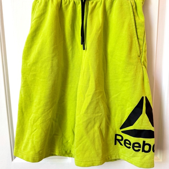 Reebok Lime Green Workout Shorts - Picture 1 of 5